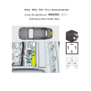 Rolls Royce RR6 Dawn sistema de suministro de aire suspensión neumática 37206850319