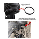 Mercedes E W212 rubber sleeve / dust protection shock...