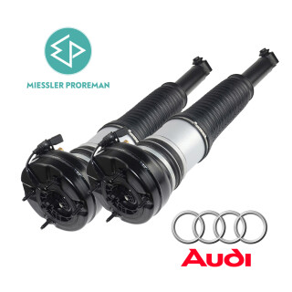 Jambes de suspension pneumatiques dorigine reconditionnées Audi A8 (D4, 4H), arrière