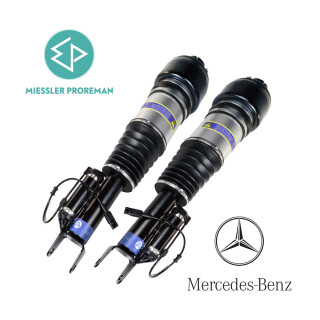 Jambes de suspension pneumatiques dorigine reconditionnées Mercedes Classe E (W211, S211), avant