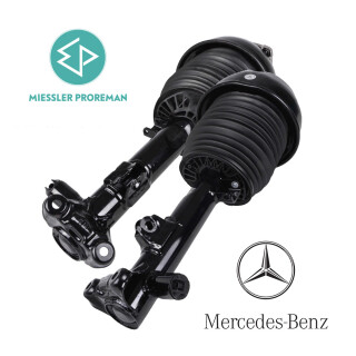Remanufactured original air suspension struts Mercedes E-Class (S212), front