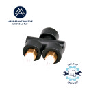 Conector para suspensión neumática de línea de aire para 4 mm.