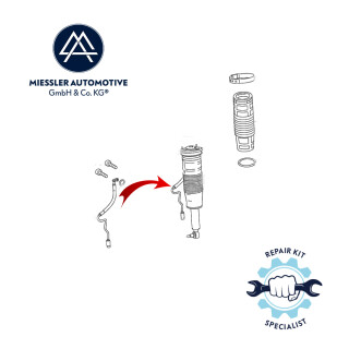 Mercedes S-Class 222 Pressure line to shock absorber (FL)