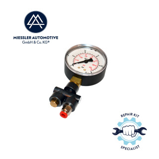 Pressure gauge for compressed air hose (5mm)