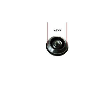 Gummibuffer / 6mm hylse indre diameter