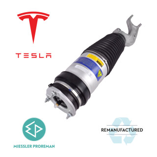 Jambe de suspension pneumatique reconditionnée Tesla Model X 102736100, avant