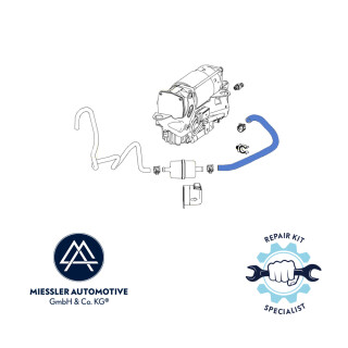 Mercedes 212 / 218 suction hose air intake compressor air suspension