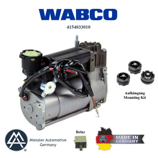BMW Beamer E39 Compressor original WABCO replacement air suspension 37226787616