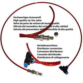 BMW 7-Series E65 E66 emergency kit air suspension compressor air supply system (2-corner)