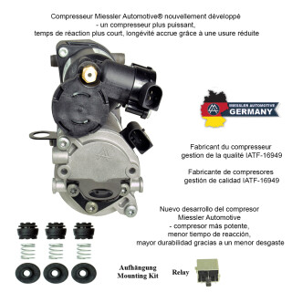 MGGRP Kompressor für R-Klasse 4 2513202704 Luftfederung Corner 