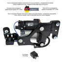 BMW X6 E72 hava besleme sistemi kompresörü havalı süspansiyon 37206859714