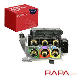OEM RAPA Audi Q7 (4LB) ventilový blok vzduchové odpružení 7L0698014