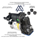 Mercedes Viano 639 compressor air suspension